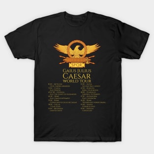 Gaius Julius Caesar World Tour T-Shirt